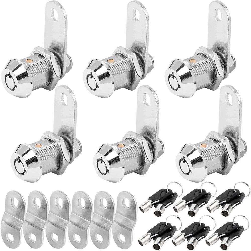 Cabinet Lock Key - ตัวล็อคสำหรับ RV - แบบใช้กุญแจร่วมกันได้ ขนาด 7/8