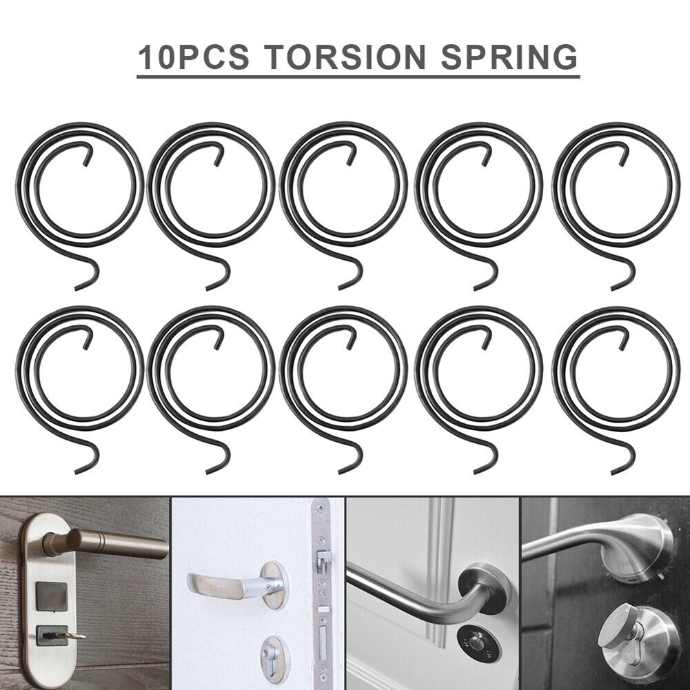 Furniture Hardware Repair - 10Pcs ประตู Knob Handle เปลี่ยนฤดูใบไม้ผลิประตูบ้าน Lever