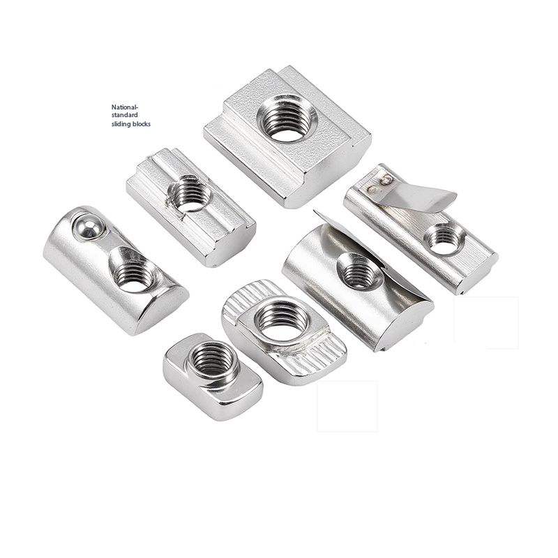 Furniture Hardware Types - 2 ชิ้น 304 สแตนเลสสตีล ที สไลเดอร์