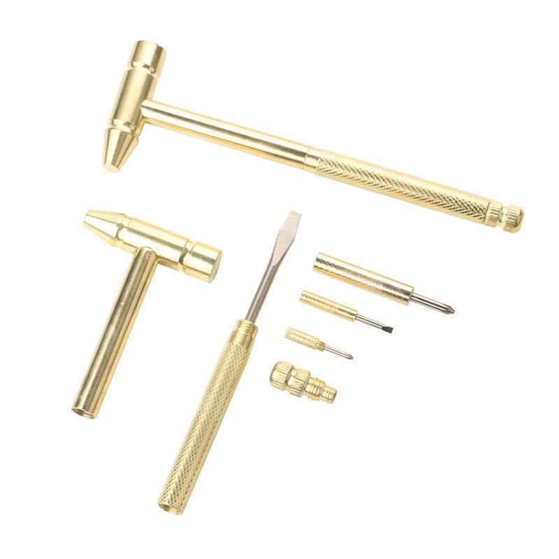 Furniture Hardware Repair - เครื่องมืออเนกประสงค์ 6 in 1 แบบพกพา พร้อมค้อนและไขควง