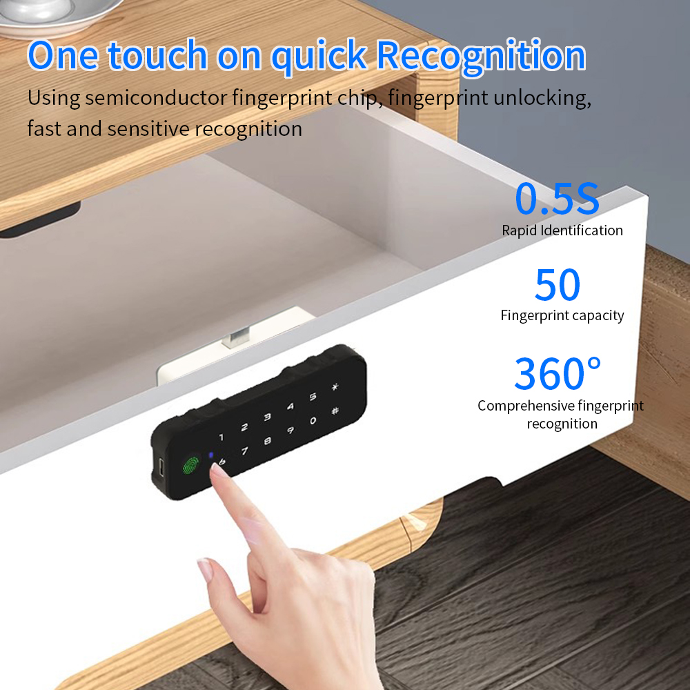 Tuya บลูทูธสมาร์ทตู้ไม้ล็อคลาย - Cabinet Lock Key บทวิจารณ์และราคา