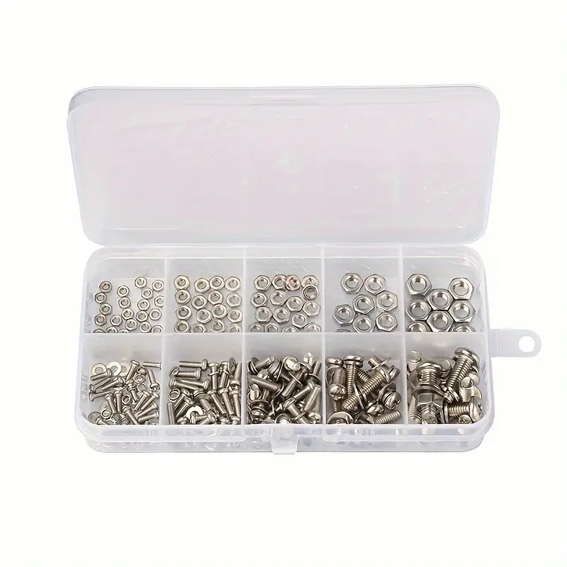ชุดน็อตหกเหลี่ยมและสลักเกลียว  - Furniture Hardware Repair บทวิจารณ์และราคา