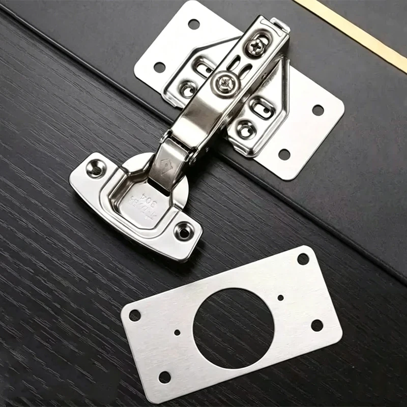 แผ่นซ่อมบานพับ 4 คู่ สำหรับตู้ - Furniture Hardware Repair บทวิจารณ์และราคา
