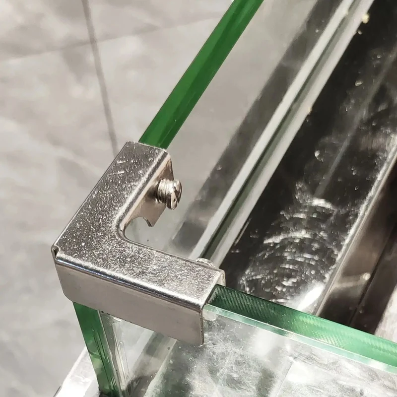 คลิปยึดกระจกแบบ L 4 ชิ้น ตัวเช - Furniture Hardware Types บทวิจารณ์และราคา