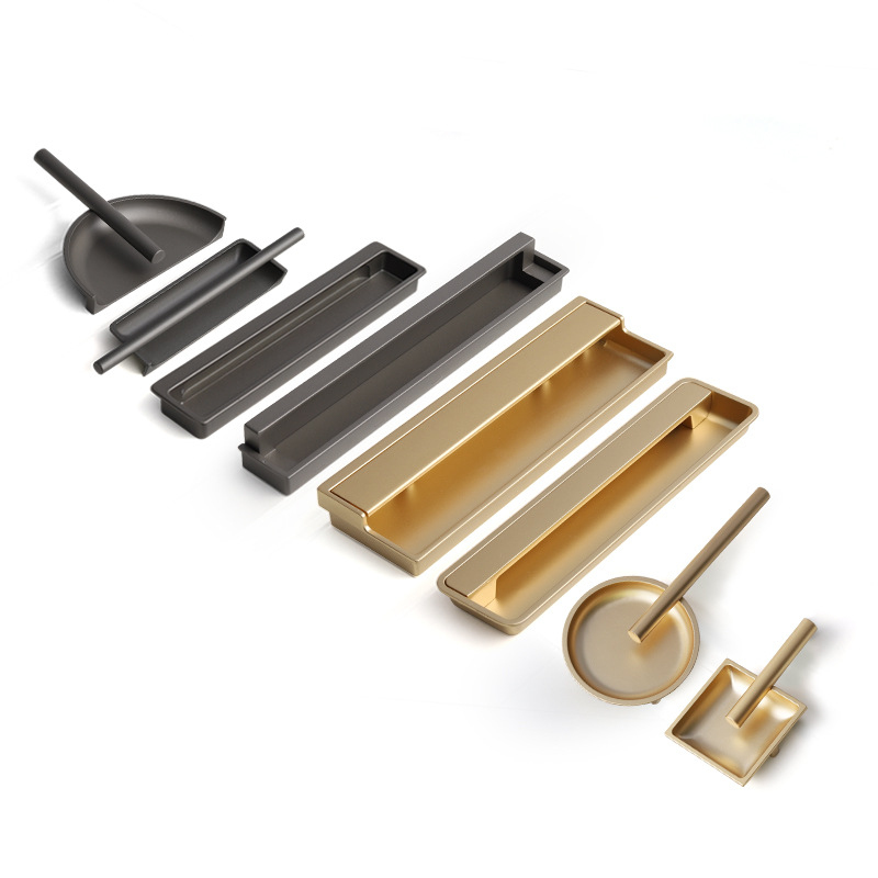 มือจับแบบซ่อนในตัว ทำจากโลหะผส - Furniture Hardware Types บทวิจารณ์และราคา