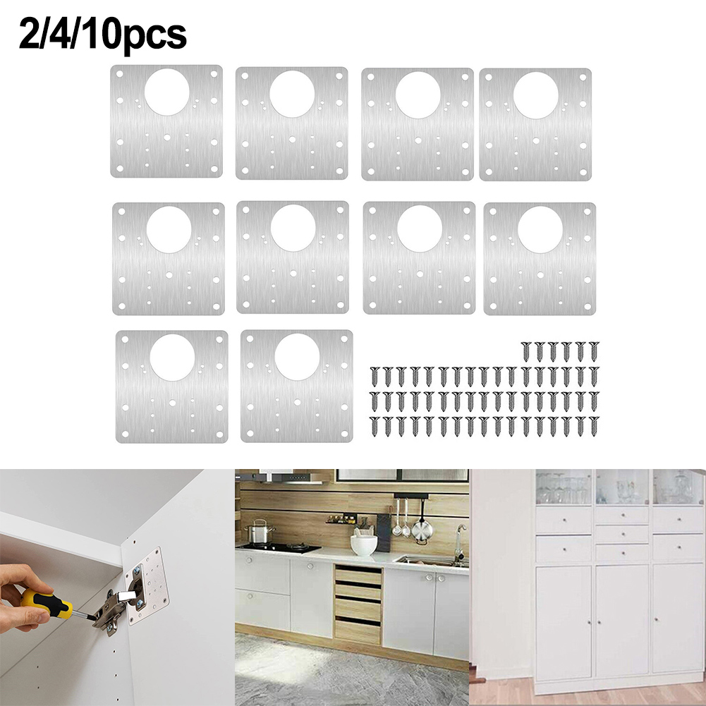 2/4/10 ชิ้น บานพับประตู สแตนเล - Furniture Hardware Repair บทวิจารณ์และราคา