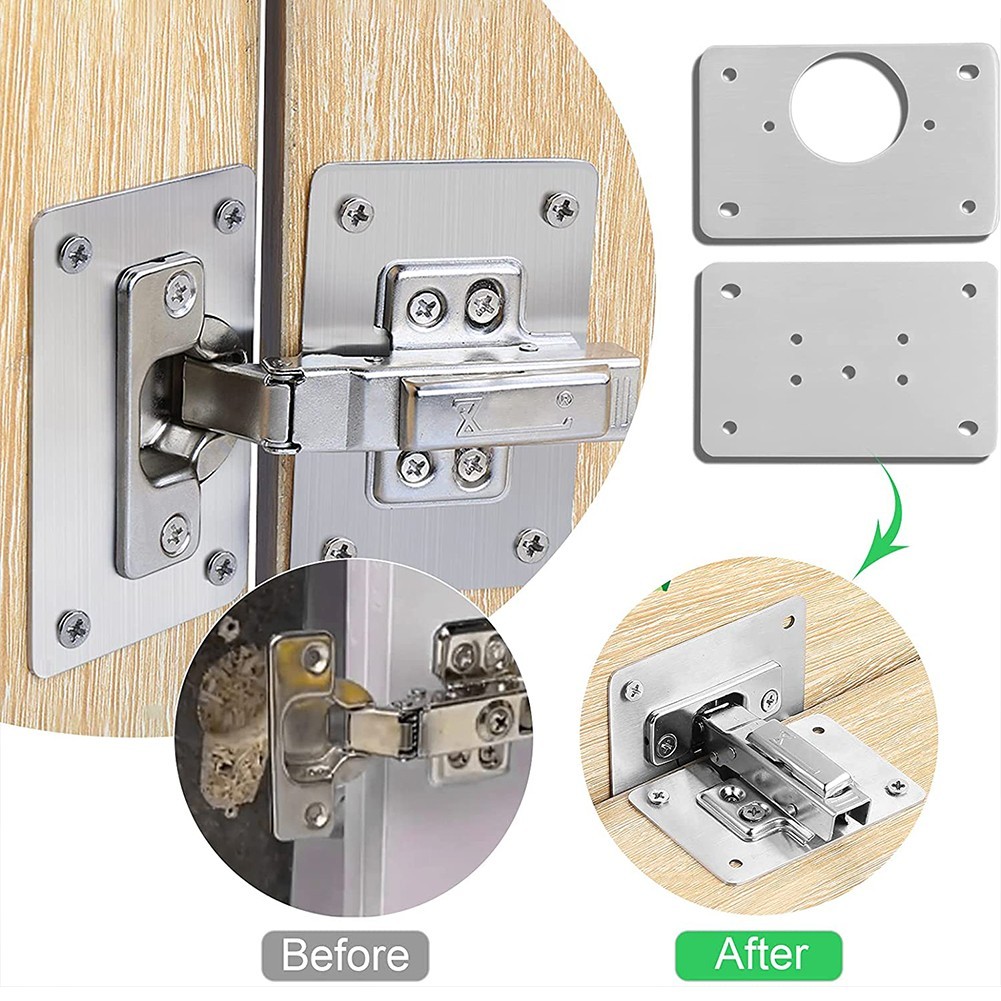 1/2/4/10Pcs บานพับซ่อมแผ่นตู้เ - Furniture Hardware Repair บทวิจารณ์และราคา